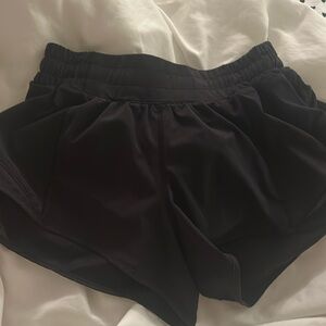 Black lululemon shorts